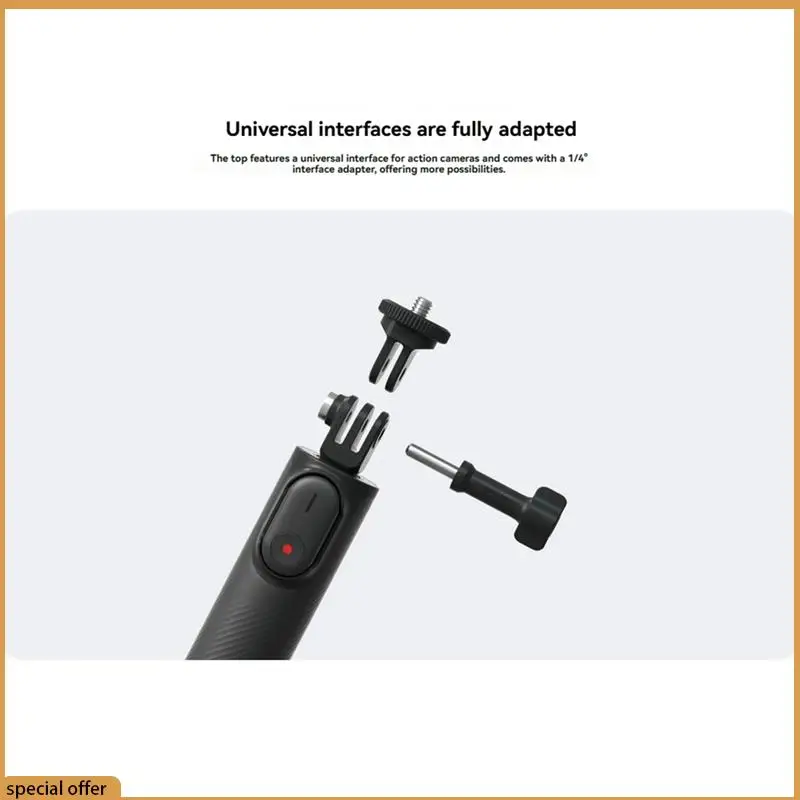 

A68Z For Insta360 Mini Tripod Selfie Stick Remote Kit 2.0 With 1/4Inch Mount For Enhanced Photography And Videography