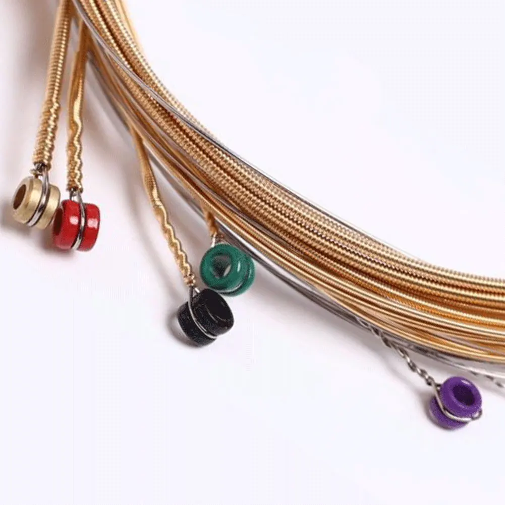 Phosphor Bronze Strings Steel Core Light Acoustic Strings Phosphor Bronze Coating Guitar Strings Guitar Accessories