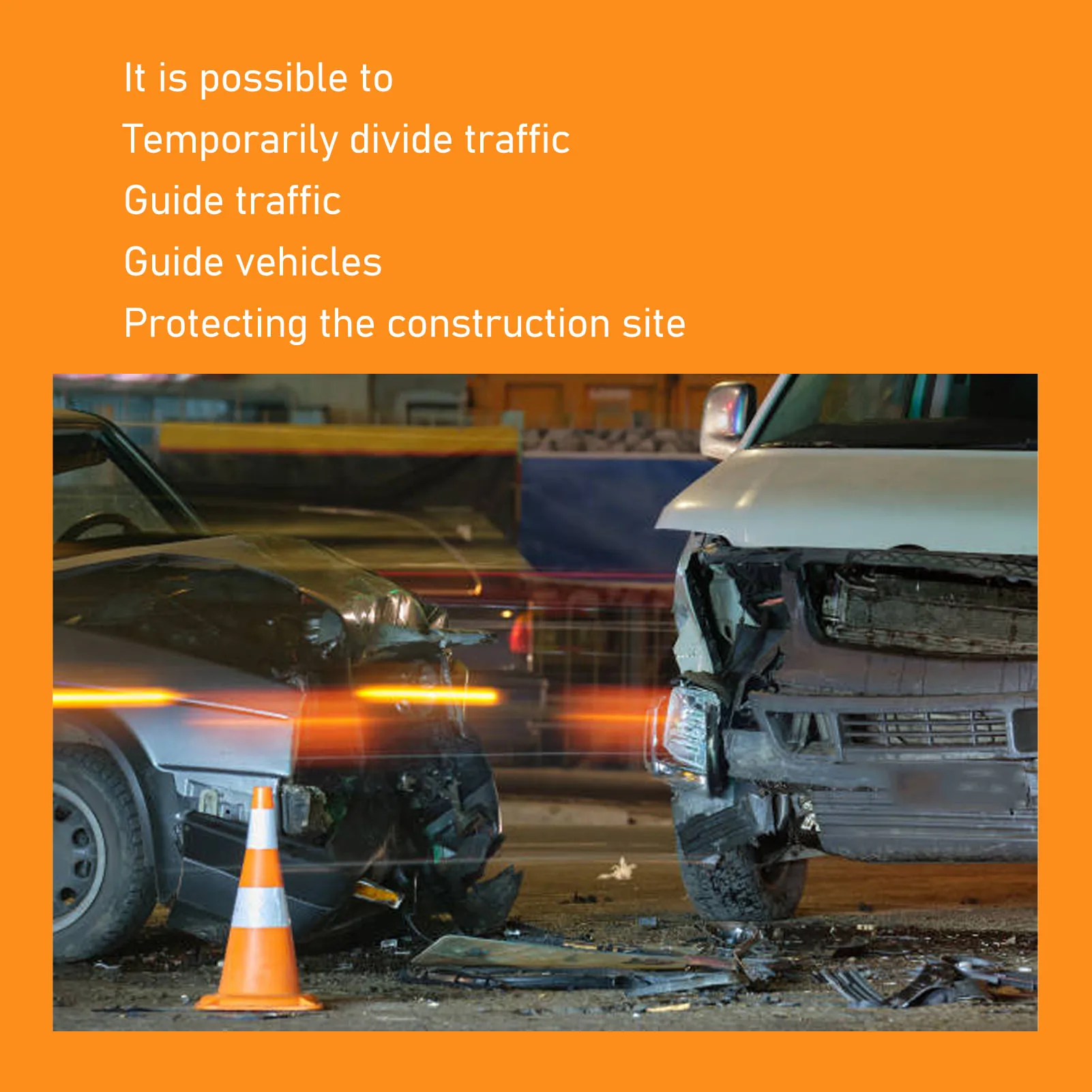 Reflective Traffic Cones Traffic Safety Cones Reinforced Base Folding Foldable Reflective Traffic Cones 30cm Height