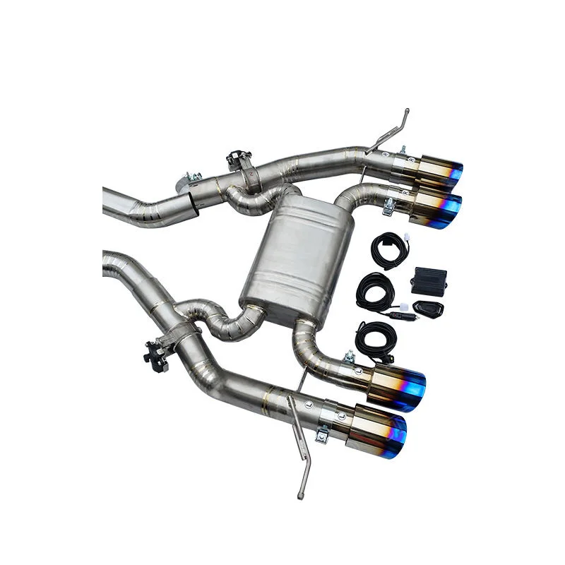 Full Titanium Race Exhaust for G80 M3 Ultra Lightweight Construction Track Proven Performance Turbo Back System