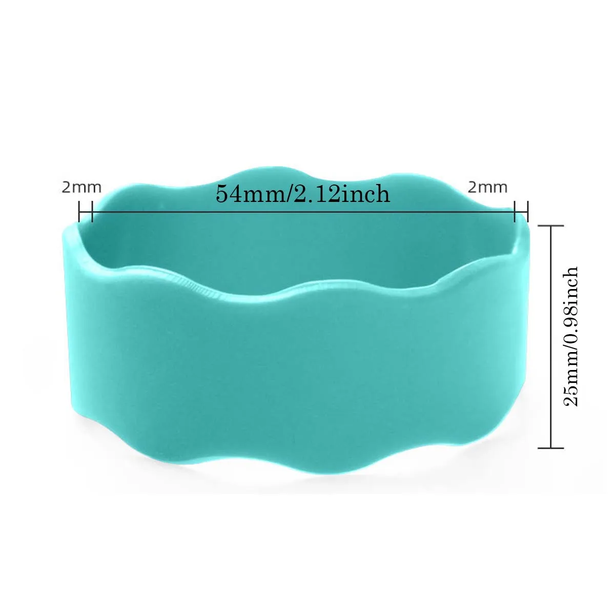 Custom Name Silicone Cup Sleeve Band Engraved Anti-Slip Tumbler Wrap Soft Flexible Colorful Water Bottle Grip Strap For Kids view 6