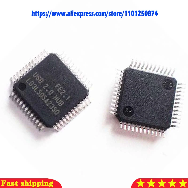 5pcs FE2.1 RTD2270CLW TAS5707 TAS5711 QFP64