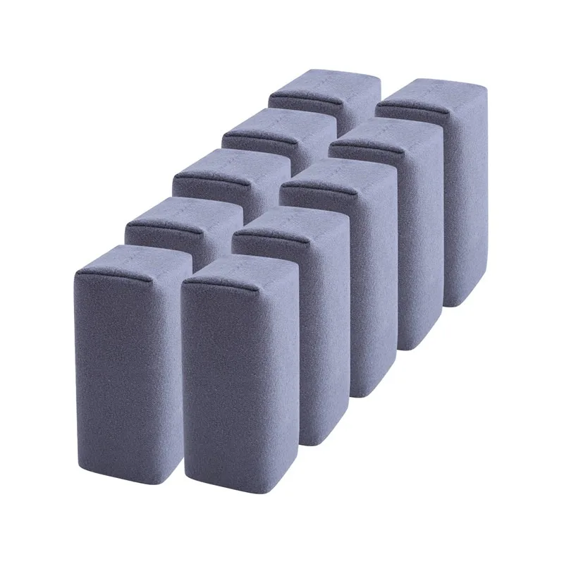 5/10 PCS Car Detailing Suede Sponge Applicator Ceramic Coating Polishing Sponge Paint Care Waxing Polish Block Cleaning Tool