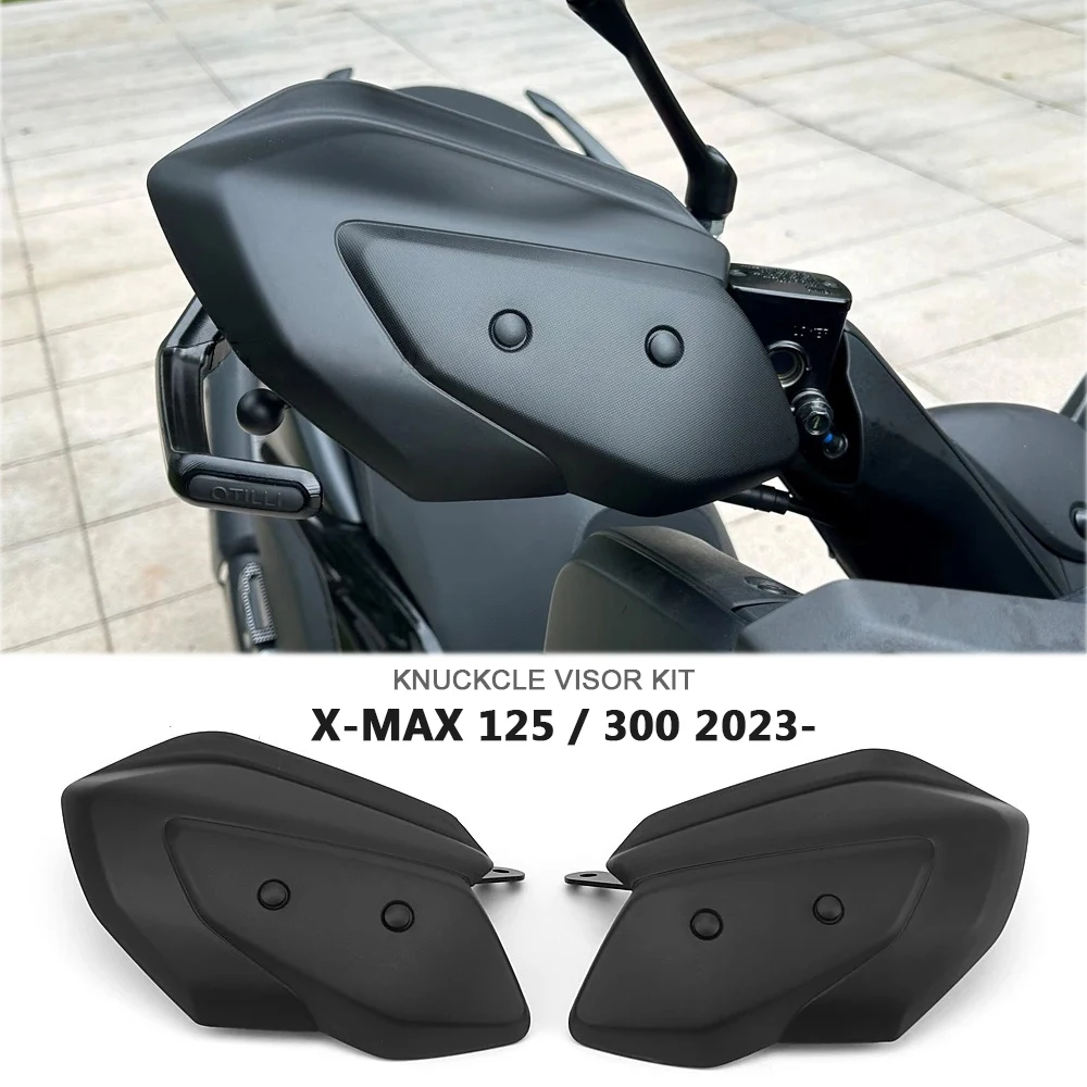 

New Motorcycle Knuckle Visor Windproof Hand Guards For YAMAHA XMAX125 XMAX300 X-MAX 125 300 2023 2024 Windshield Handguard