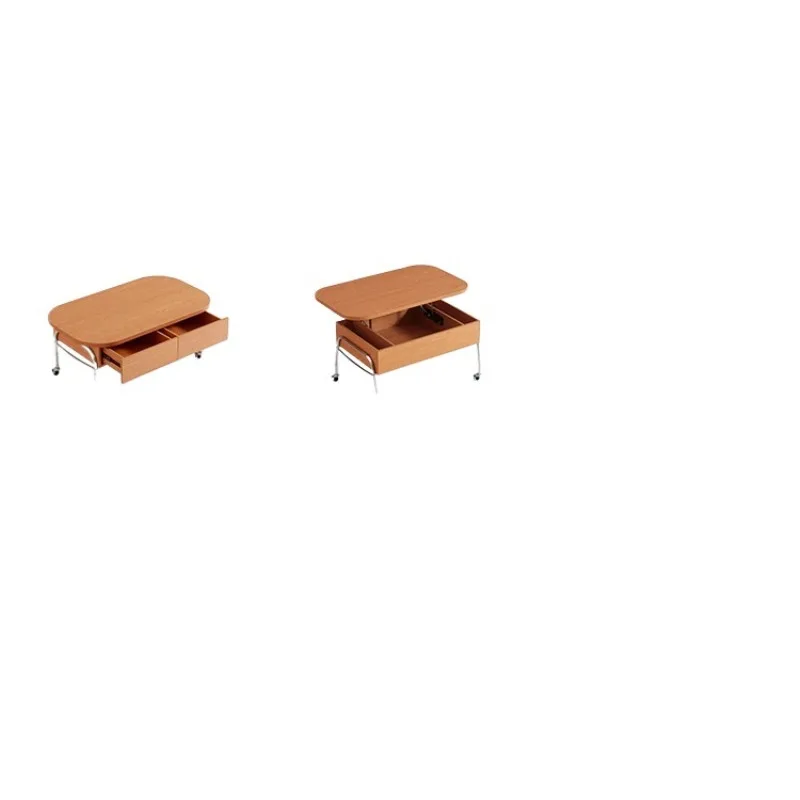 

Househ table high sofa edge several small apartment dining table wood industry