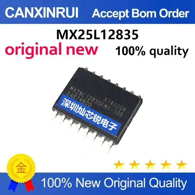 (5-100pieces)Brand new original MX25L12835FMI-10G MX25L12835FMI memory chip