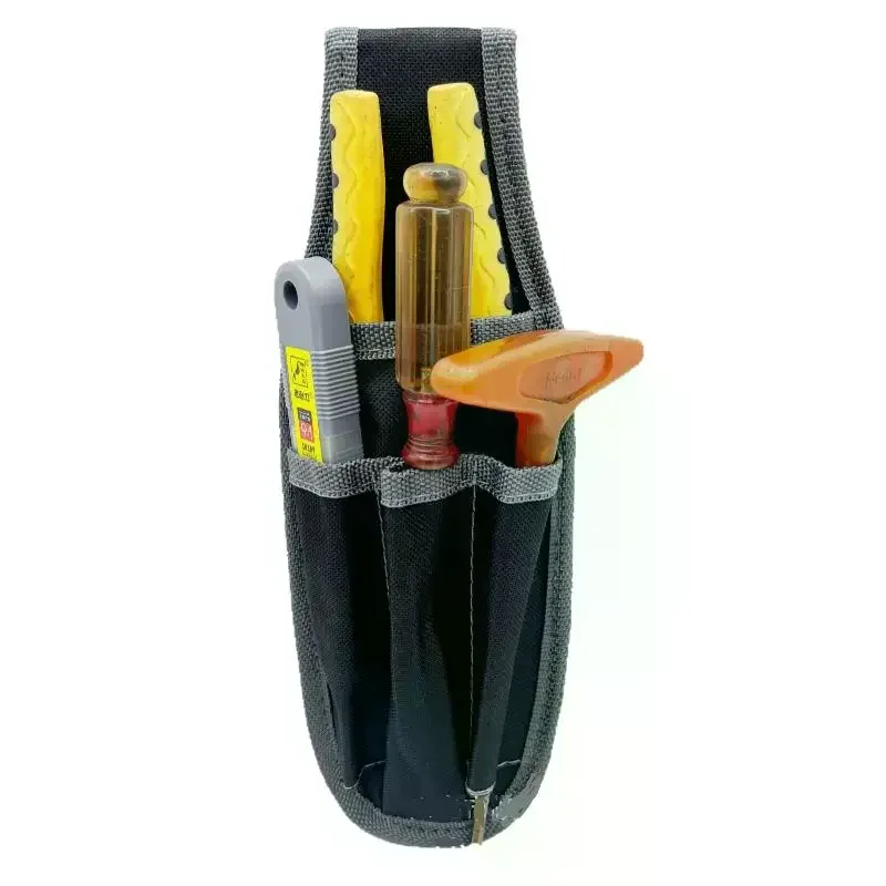 

Versatile Hip Tool Bag, Handy Pouch for Electrician Tools; Durable Oxford Waist Toolkit