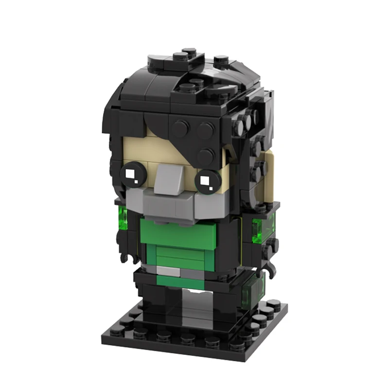 SETBRICKS-Brickheadz Building Blocks Para Crianças, Valoranted Jogo, Action Figure, Modelo De Personagem, Construct Bricks, Toy Gift