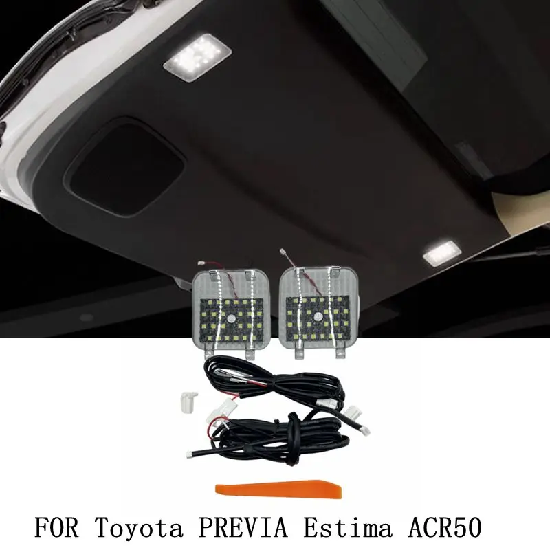 LED Car Tail Light Trunk Light Tailgate Lamp Suitcase Lights For Toyota PREVIA Estima ACR50 Accessories