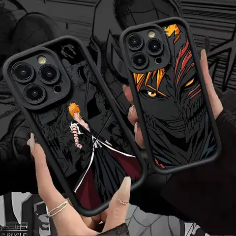 Anime Cool BLEACHS Phone Case for Oppo A5x A5 A60 A3X A98 A78 A58 A38 A57 A76 A17 A94 A74 A55 A54 A79 F29 Pro 4G 5G Back Cover