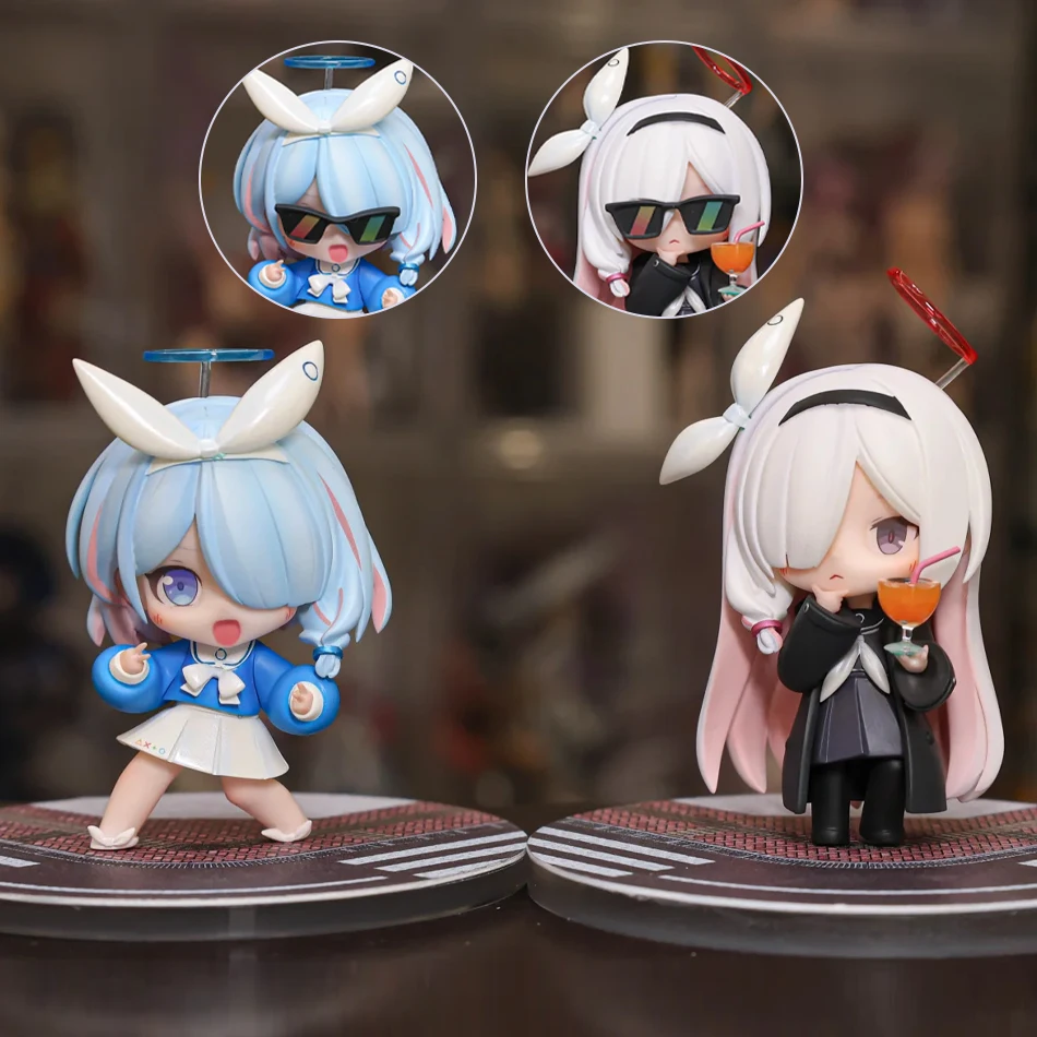 Em estoque azul arquivo plano arona figura pvc anime coletar personagens de anime ornamentos bonito dos desenhos animados festival presente de natal
