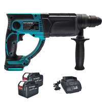 Brushless 28mm SDS-PLUS Rotary Hammer Drill 3 in 1 Variable Speed Heavy Duty Hammer Drill Power Tool For Makita 18V Battery
