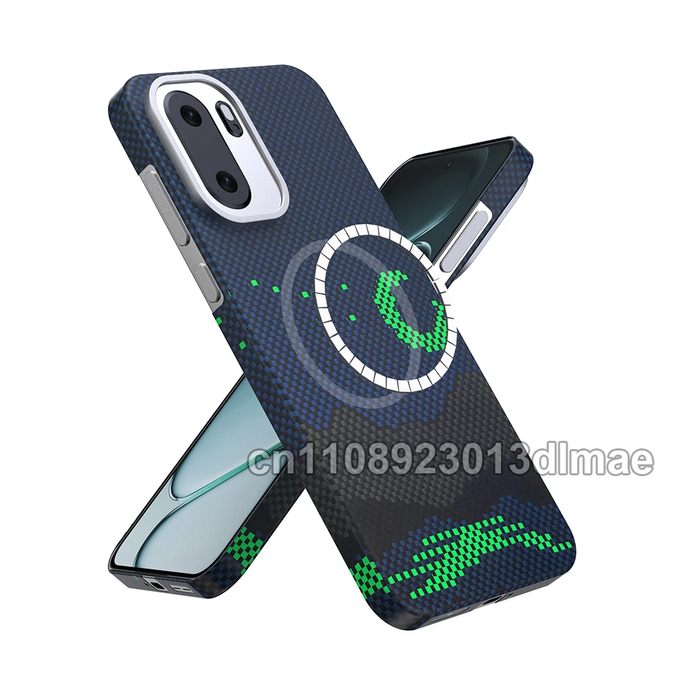 

DIXSG for oneplus 15 r case Magnetic aramid fiber Carbon Ultra Thin Light Protective slim Shockproof 15tcover 2026 waterproof 5g