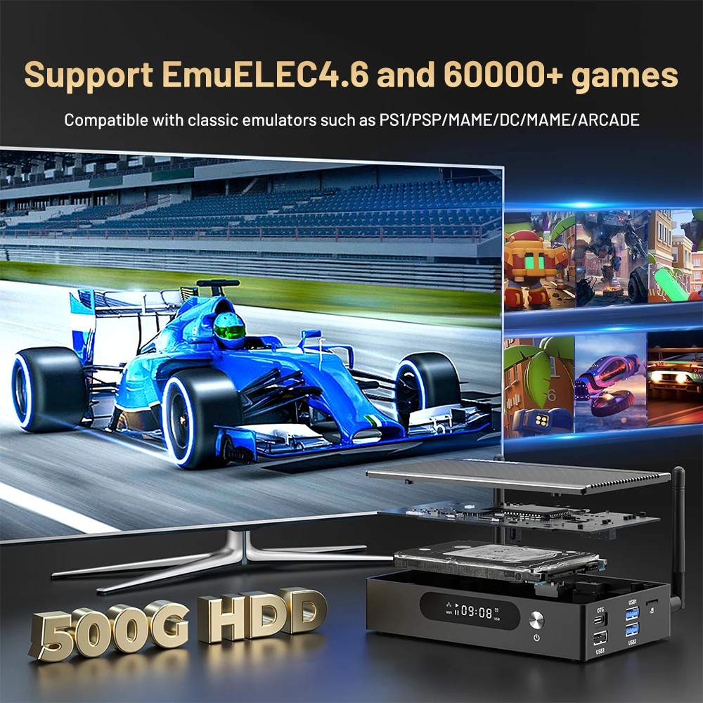 كينهانك-وحدة تحكم ألعاب فيديو سوبر ، وحدة تحكم سوبر X3 برو ، S905X3 ، ألعاب أركاد ، SS ، DC ، مامي ، لوحات ألعاب ، مشغل وسائط