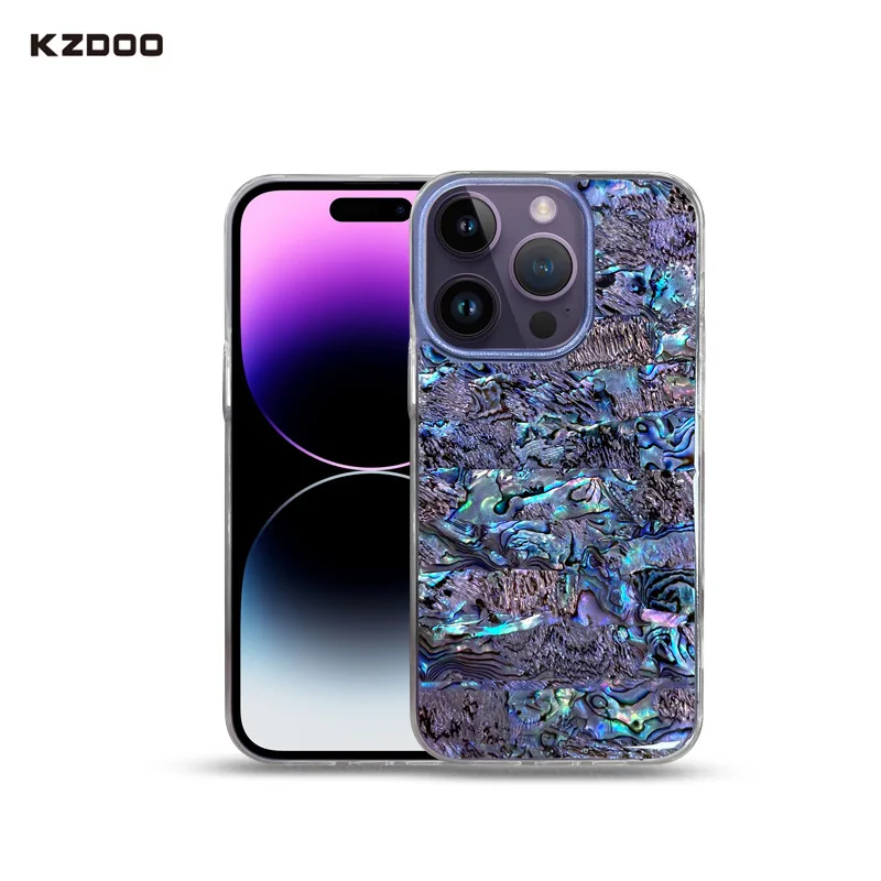 K-DOO Colorful Phone Case Suitable for Apple 14 Seashell Natural Shell Anti Drop Case iPhone13pro Max iPhone13 Anti Shock, Drop