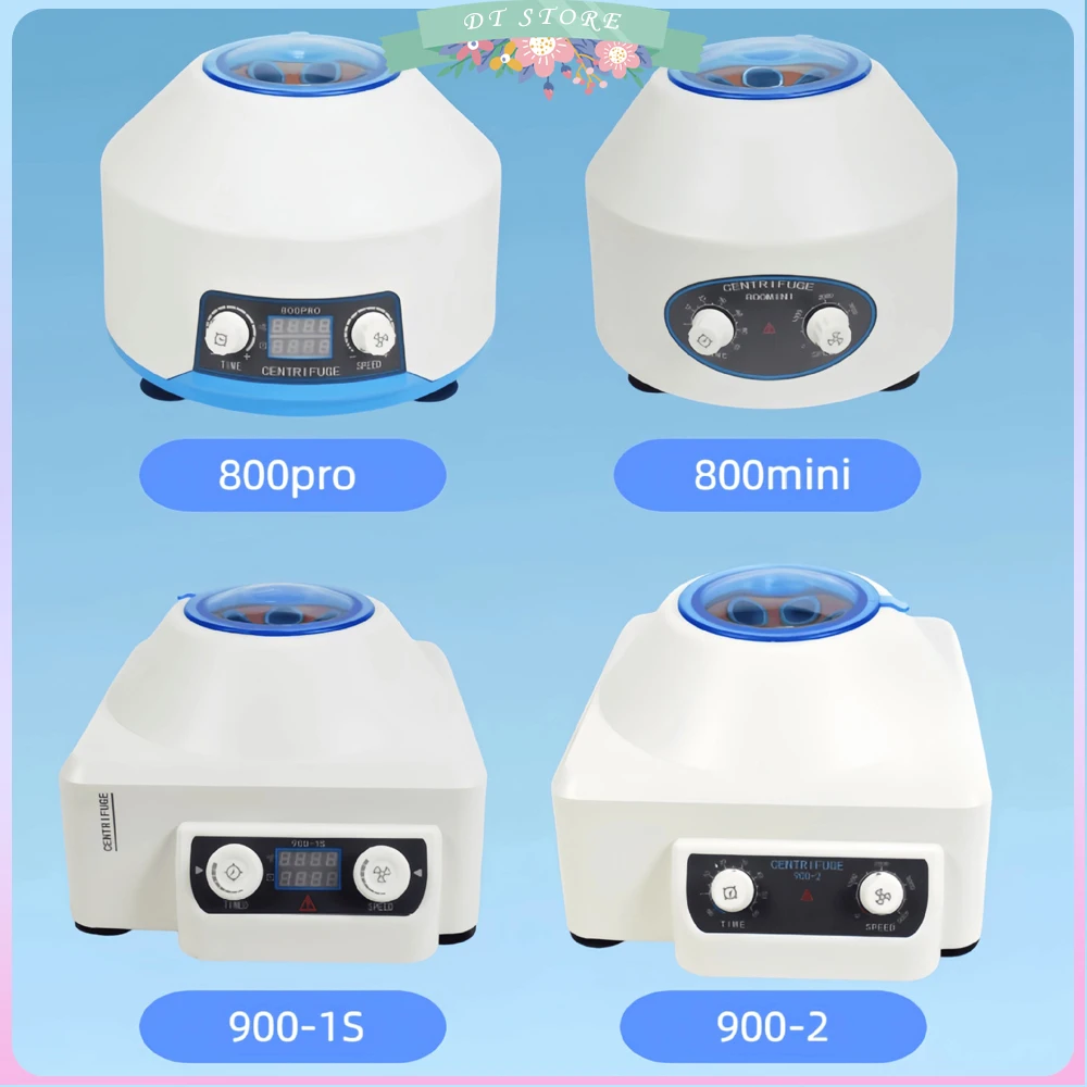 Laboratory Electric Centrifuge 900-2 Low Speed 4000rpm 2086xg 6*20ml EU US Plasma Serum PRP PRF Separate Machine