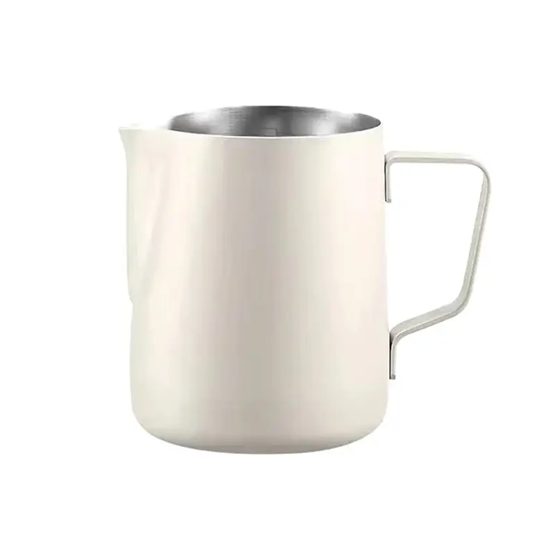ABSS-Espresso Steaming For Milk Frothing Pitcher In Stainless Steel 350/600Ml For Milk Jug Perfect For Milk, Cream Water,Juices