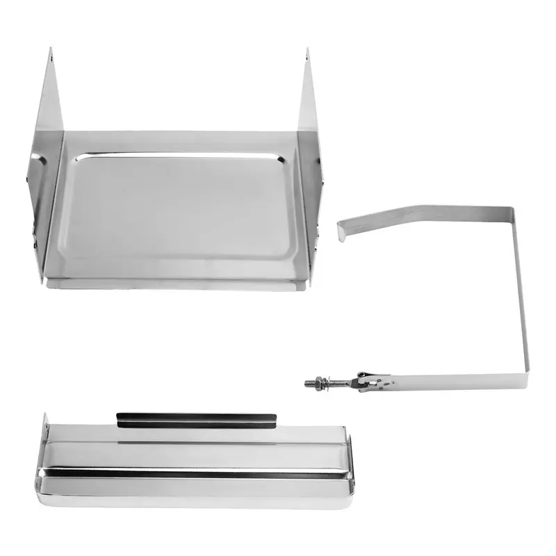 New Chrome Battery Strap Top Cover Hold Down Side Cover Kit For Sportster Custom 883 1200 XLC XLH 1998-2003