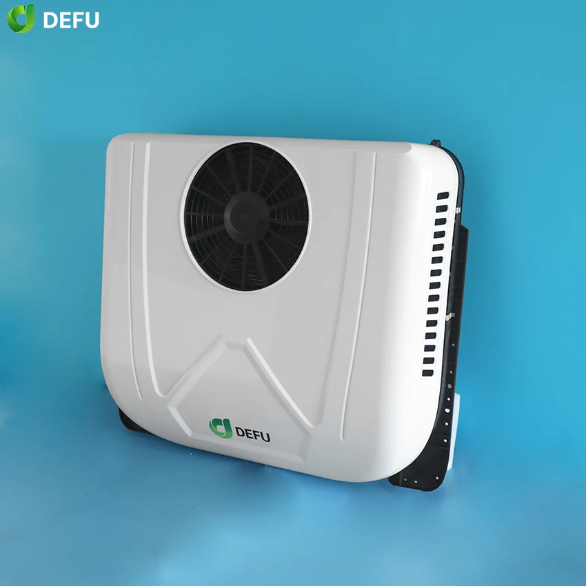 بطارية السقف تيار مستمر تيار متردد 12 فولت وحدة 12 فولت مكيف هواء 12 فولت لمكيف شاحنة فان تخييم #2