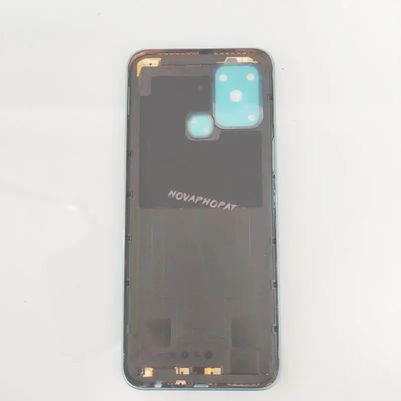 For Infinix Hot 11 X689F Battery Door Cover Rear Case Back Housing Side Power Volume Botton Bezel Camera Glass Lens