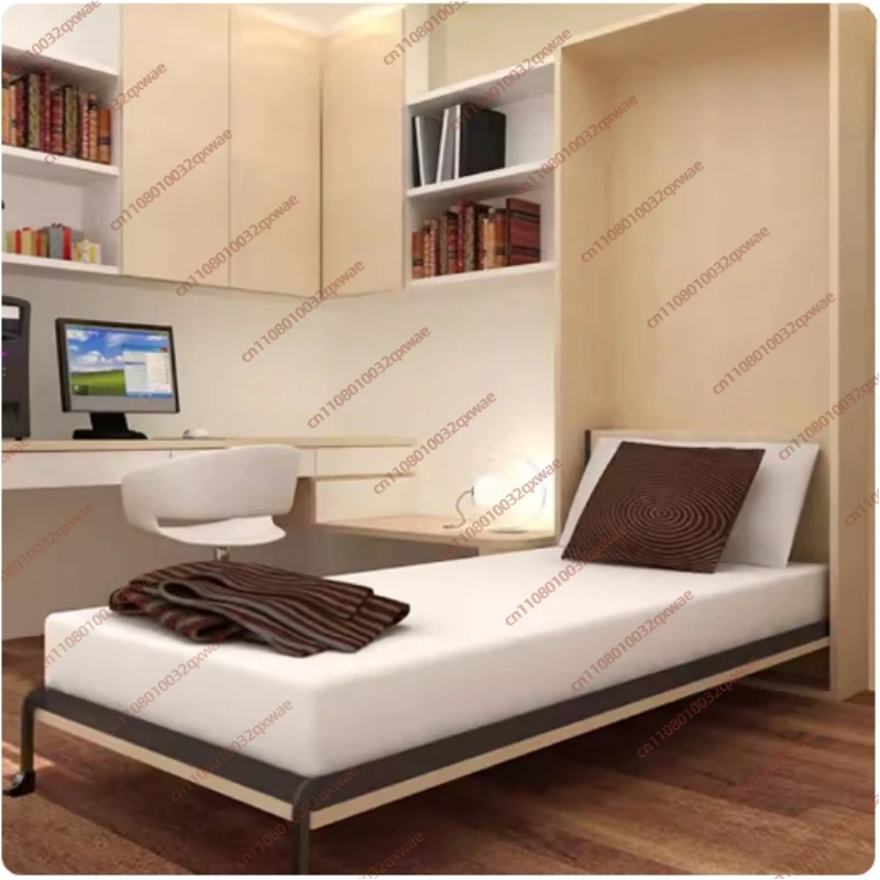 Home DIY Murphy Wall Bed Mechanism Hydraulic Hinge Hidden B Ed Hardware Kit Fold Down for 0.9-2M Bed