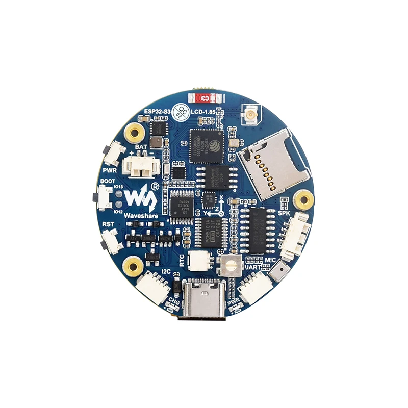 ESP32-S3ラウンドディスプレイ開発ボード,32ビットlx7デュアルコアプロセッサ,360x360画面,wifiとBluetoothをサポート,1.85インチ