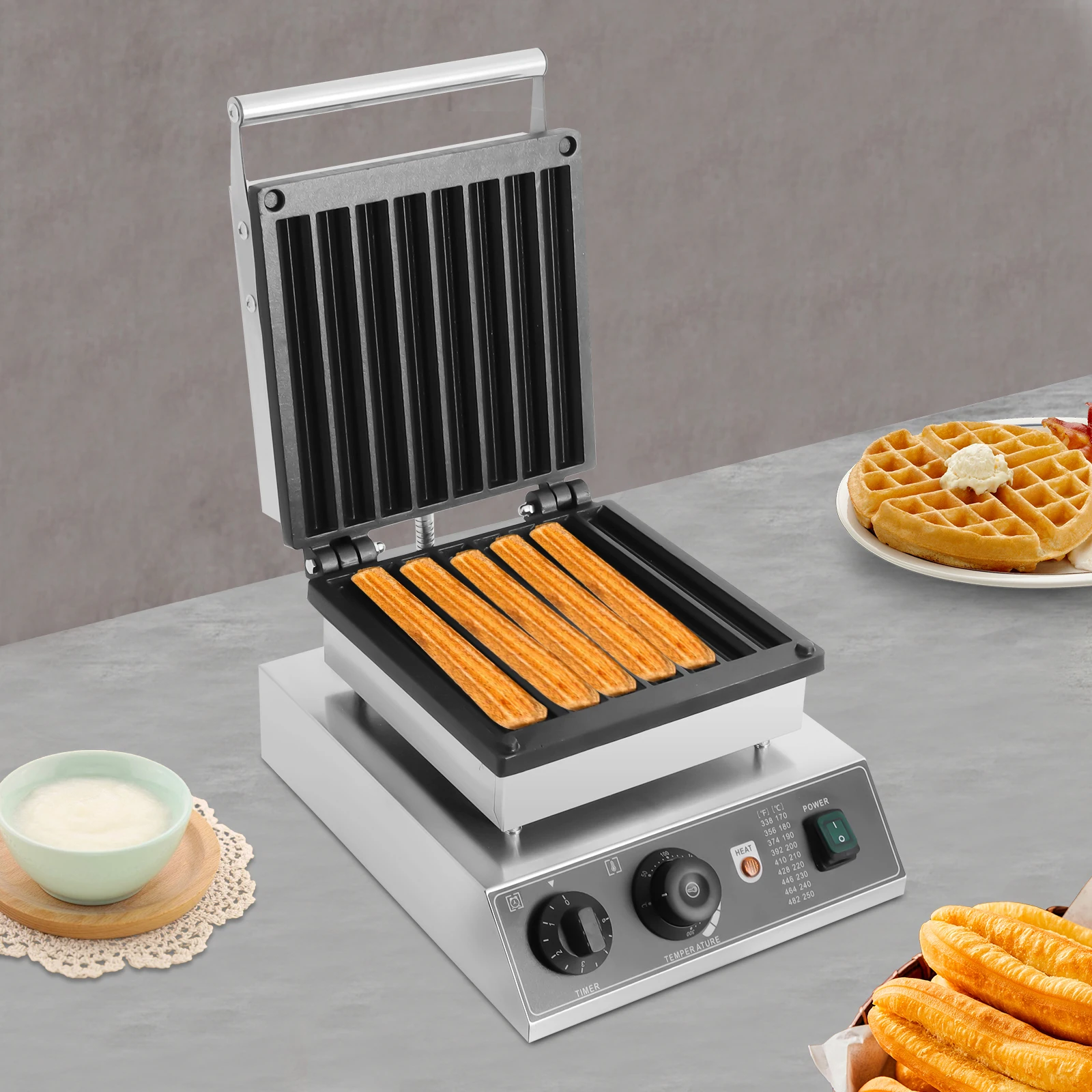 Churro Maker Machine, Easy-to-Use Non-Stick Churro Making Device, Ideal for Home Kitchen & Snack Preparation