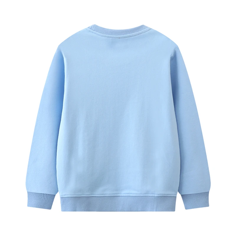 Little maven 2026 Autumn Spring Baby Girls Clothes Cartoon Flowers Sweatshirt Cotton Casual Clothes for Kids Toddler 2 to 7 year