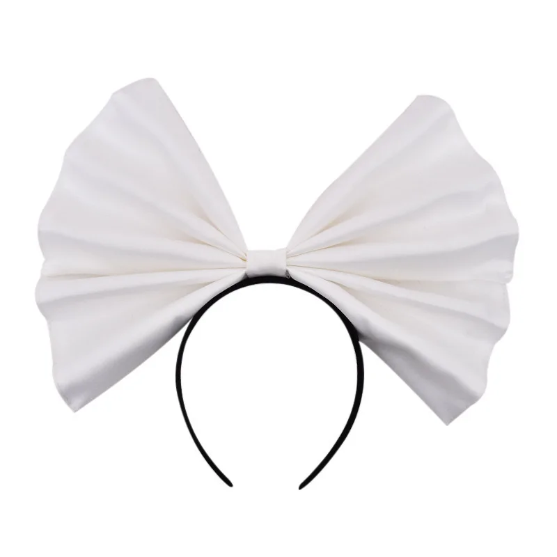 

Повязка на голову с большим бантом, 3D повязки для волос с большим бантом, вечерние аксессуары для волос для женщин и девочек, Хэллоуин