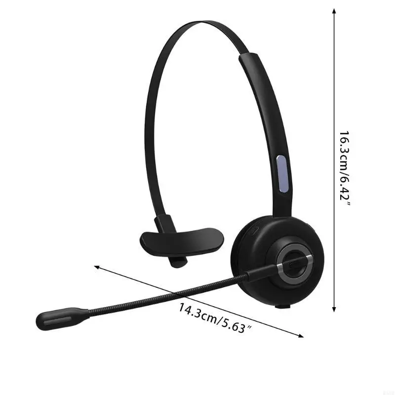 R58F M97 إلغاء الضوضاء سماعة رأس CVC6.0 سماعة لاسلكية متوافقة مع Bluetooth+