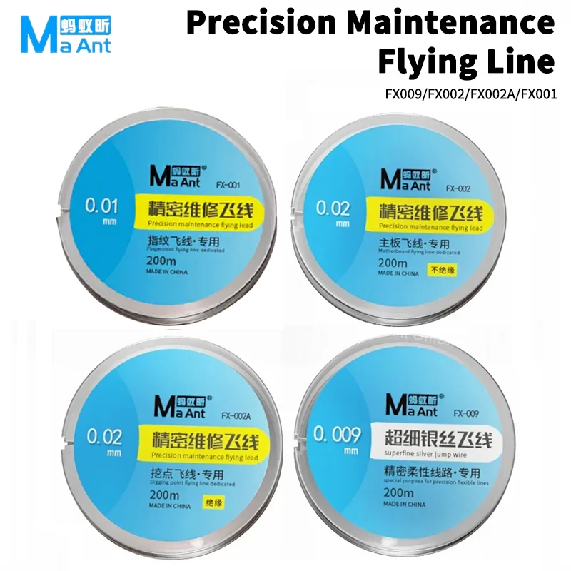 

MaAnt FX001 002 002A 009 Precision Maintenance Flying Lead for Mobile Phone Motherboard Flexible Circuit Repair Flying Lead Tool