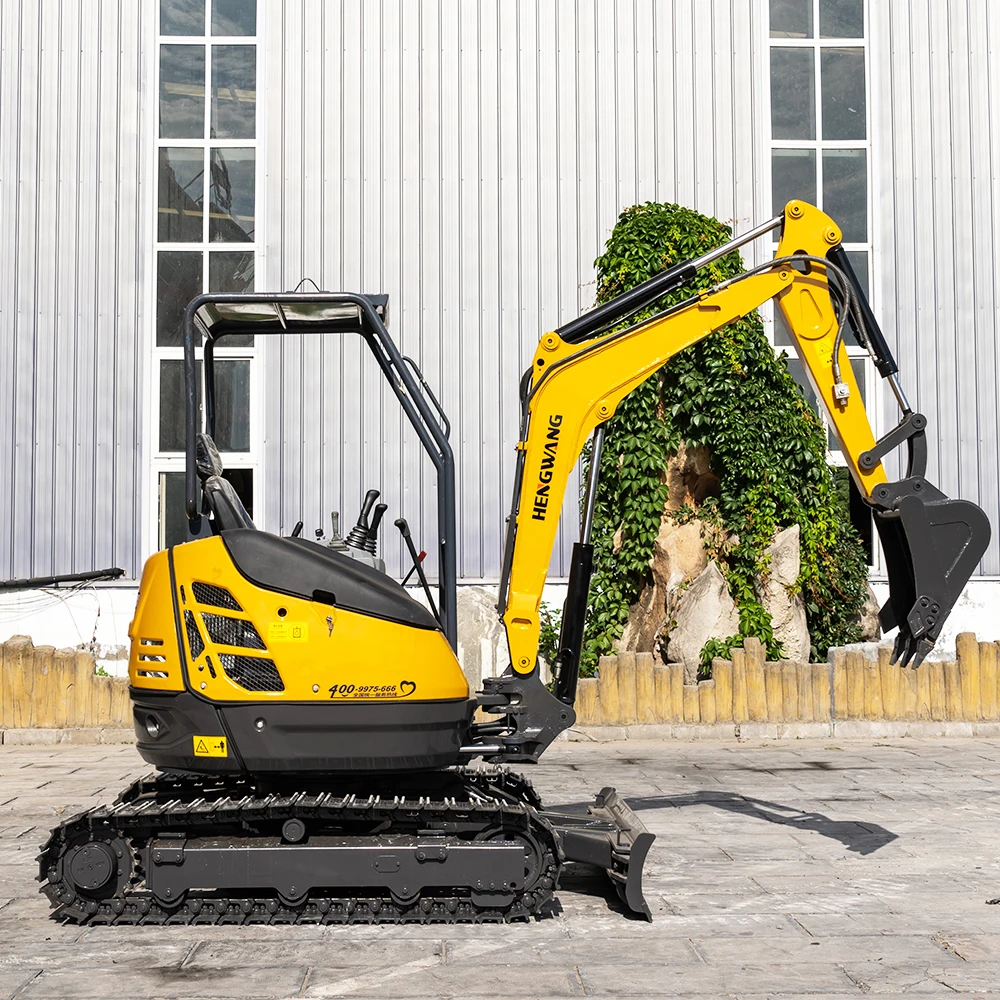 Crawler Excavator 3.5ton Mini Excavator Euro5 Hydraulic Diesel Engine Excavator Agriculture Construction Customization Supported