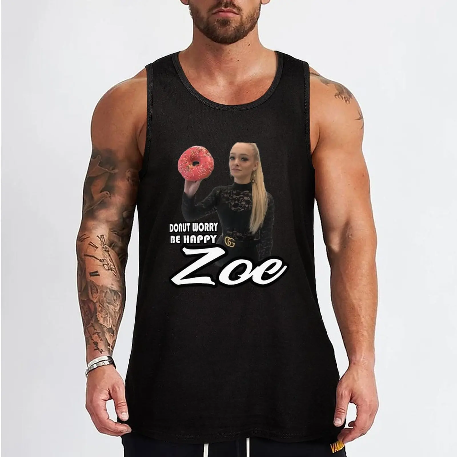 Zoe Laverne Zonut Zody T Shirt Zody Hoodies Zonuts Zody Merch Tank Top Male vest T-shirt man Vests gym top