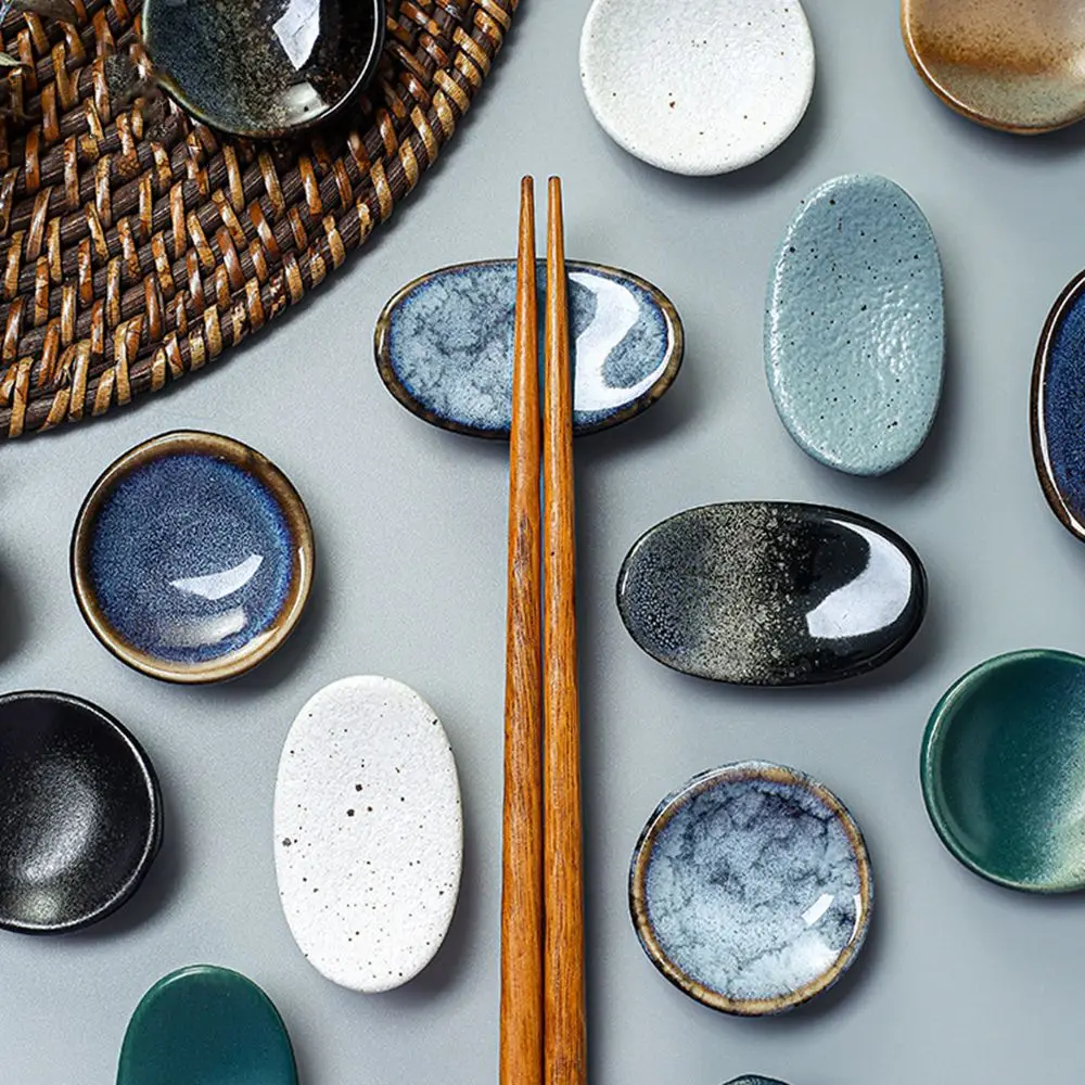 

1pc Eco-Friendly Table Accessories Ingot Kitchen Chopsticks Rest Chopstick Stand Chopstick Holder Tableware