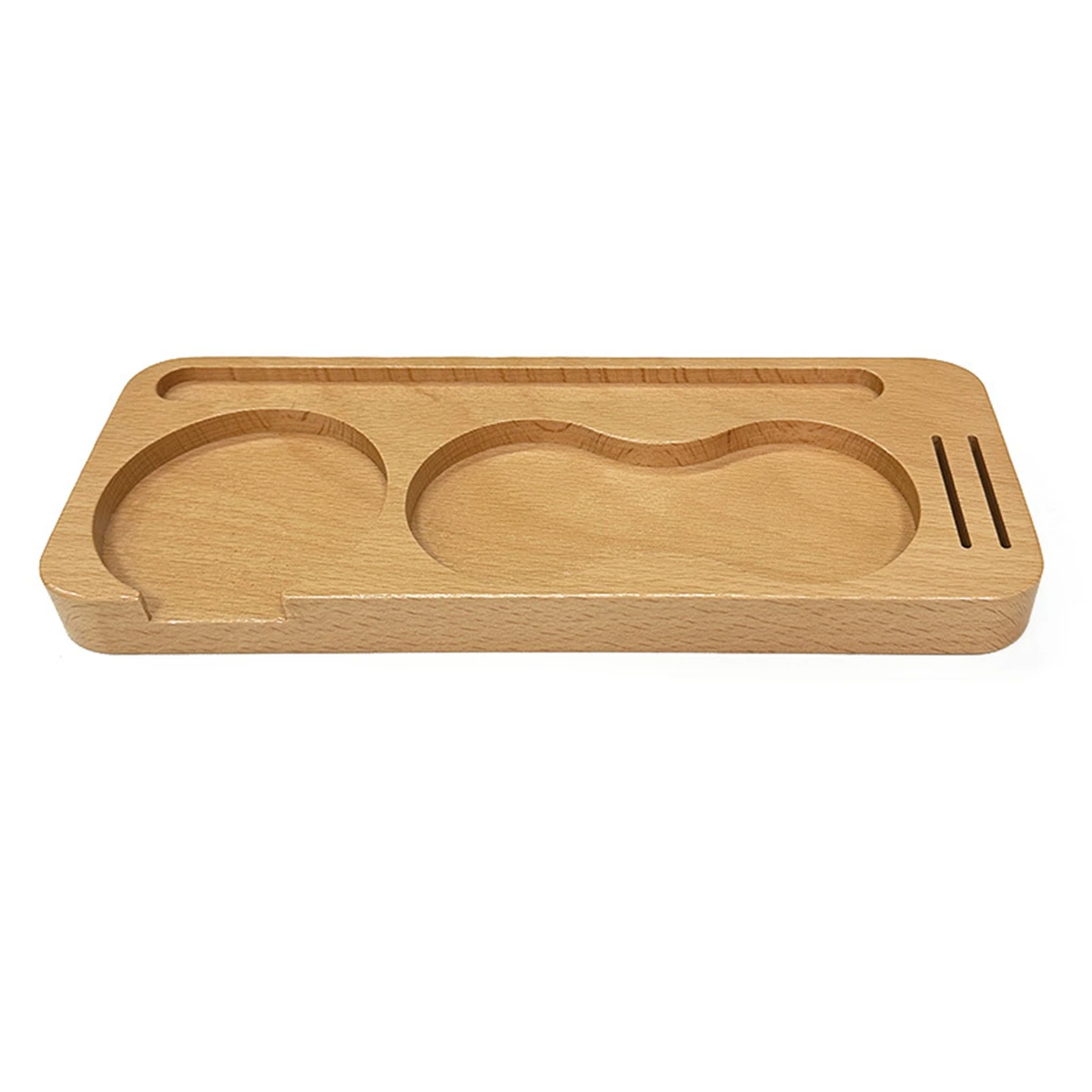 Beech Wood Tamper Holder Coffee Tool Distributor Coffee Shop Compact And Lightweight Easy To Carry Easy To Store