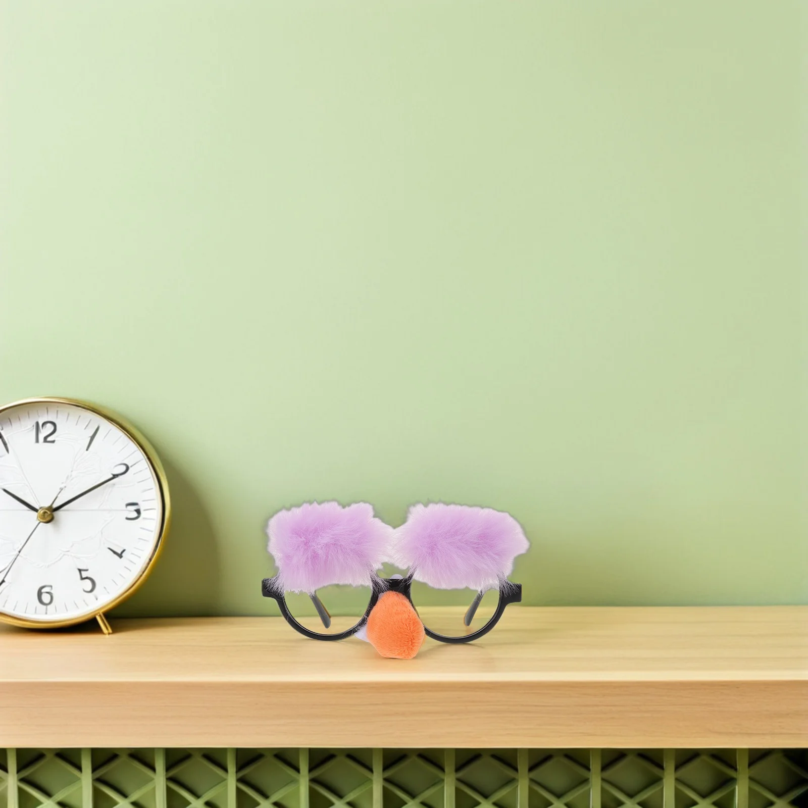 

4Pcs Funny Party Glasses Oversized Clown Nose Eyeglasses Birthday Photo Booth Costume Props Funny Glasses Oversized Sunglasses