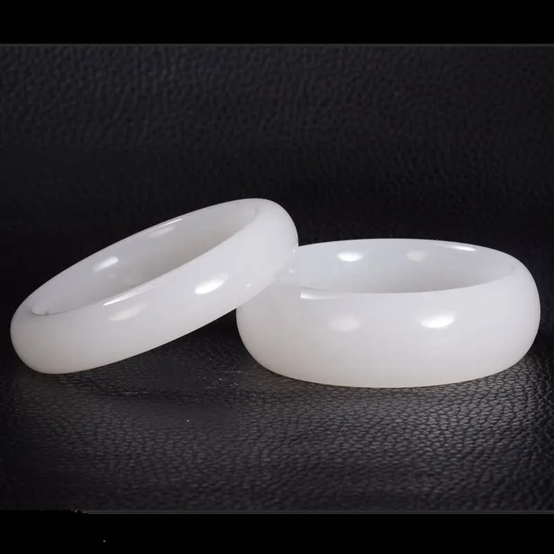 

Hetian suet jade bracelet wide version jade bracelet natural jade bracelet women's model