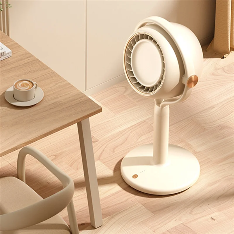 Fan Multi-Function 2400Mah High-Capacity Lithium Battery High Efficiency Continuous Portable Fan