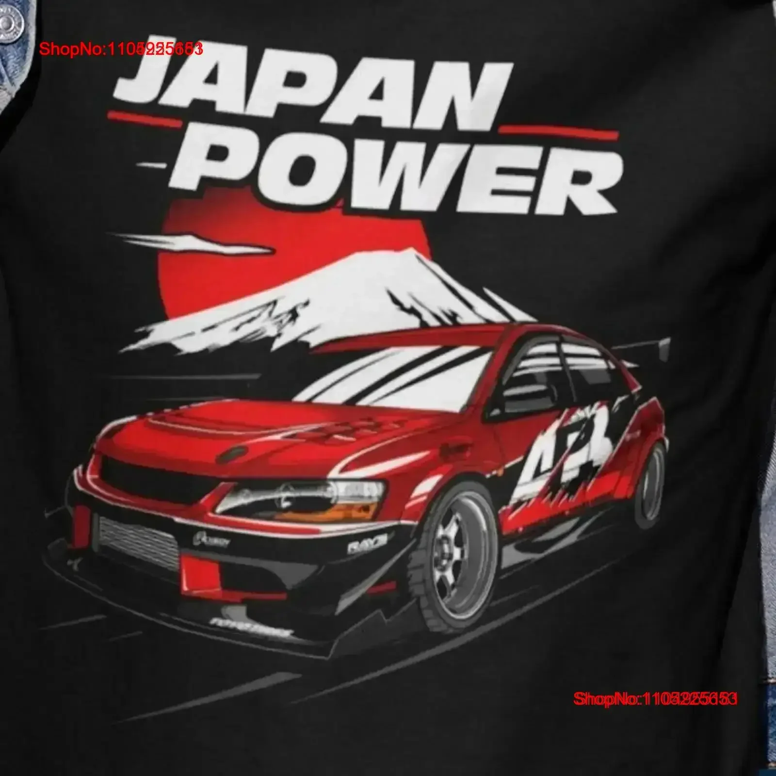 

EVO Power JDM T Shirt Mechanics Dad Father Handyman s Car Lover EnthusiasT vintage Washed Comfortable homme Casual vintage Soft