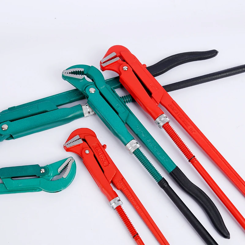 Imagem -06 - Heavy Duty Ferramentas Manuais Encanamento Torque Wrench Ajustável do Encanador Heavy Duty 45 ° 90 ° Jaws Tubo Sueco Pipe Atividade Wrench em 15 em em