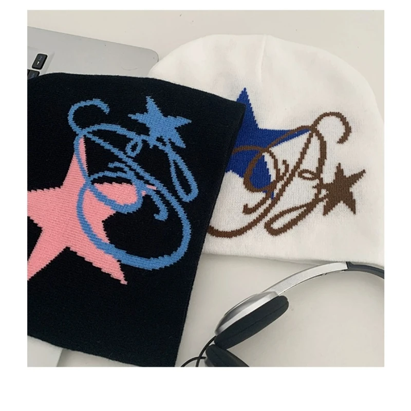 utumn Winter Beanie Cotton Hat For Women Fashion Men Hip Hop Caps Casual Female Knitted Skullies Bonnets Warm Hats