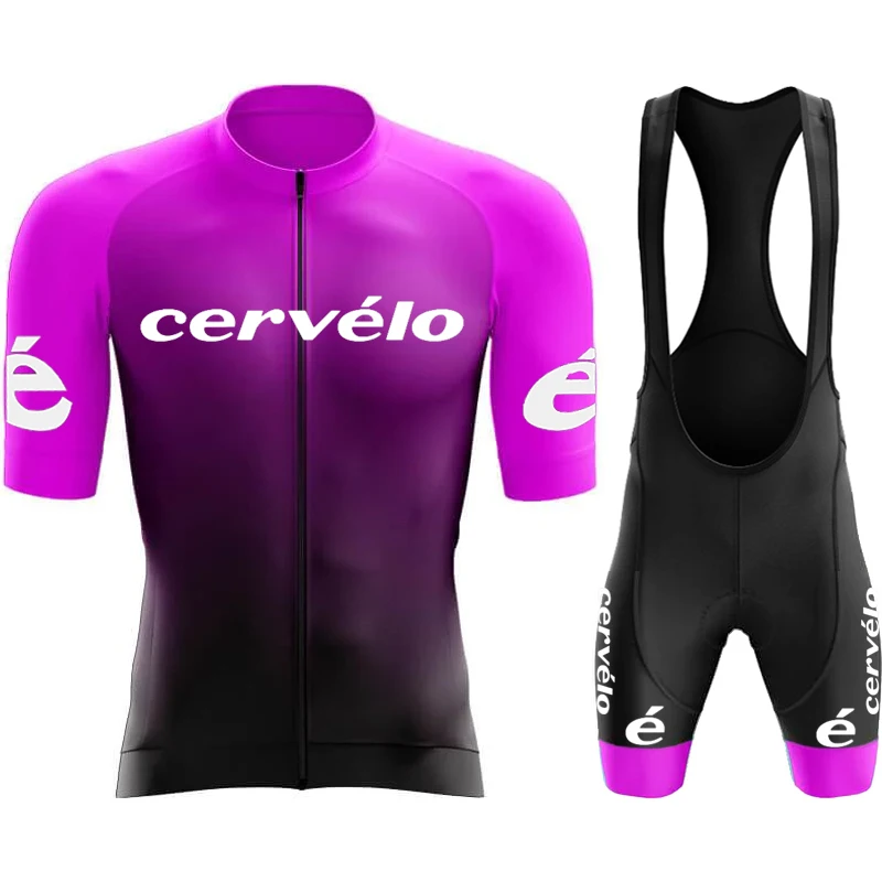Cervélo camisa de ciclismo profissional equipe camisa dos homens 2026 camisas roupas da bicicleta shorts mtb conjunto roupas masculinas calças homem esportes