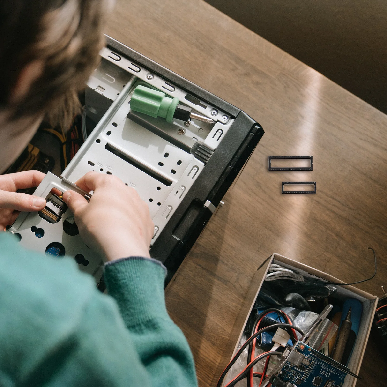 

100pcs Double Row Ic Socket Dip Solder Type For Circuit Assembly Soldering Ic Socket Adaptor Dip Integrated Circuit Seat