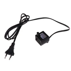 AC 220V 3W Water Pump EU Plug Rate Aquarium Waterproof Pump Mini Submersible Water Pump