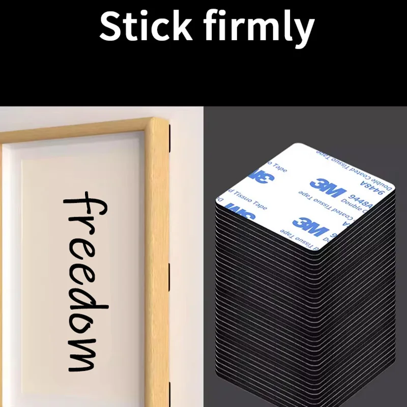 10 pcs 3M Double-Sided Foam Tape - Strong Adhesive - For Household Use - Vehicle Accessories Gluing 9448A view 2