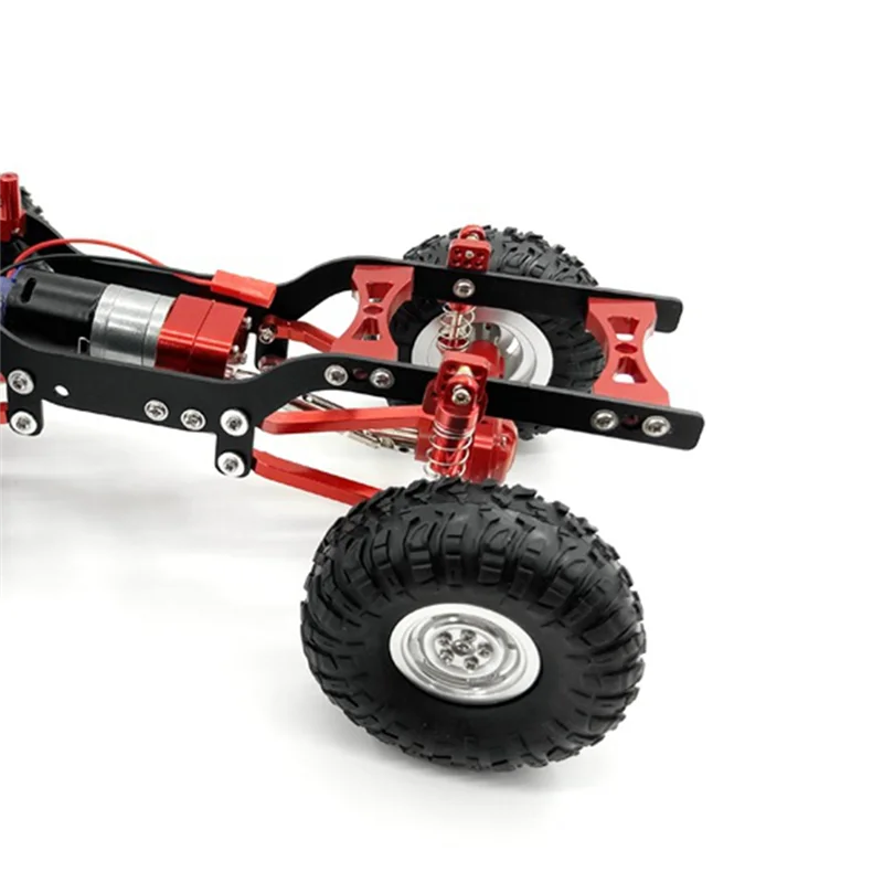 AS96-Metal سيرفو جبل قوس Crossbeam صدمة جبل ل WPL C14 C24 B14 B24 1/16 RC سيارة كيت 4