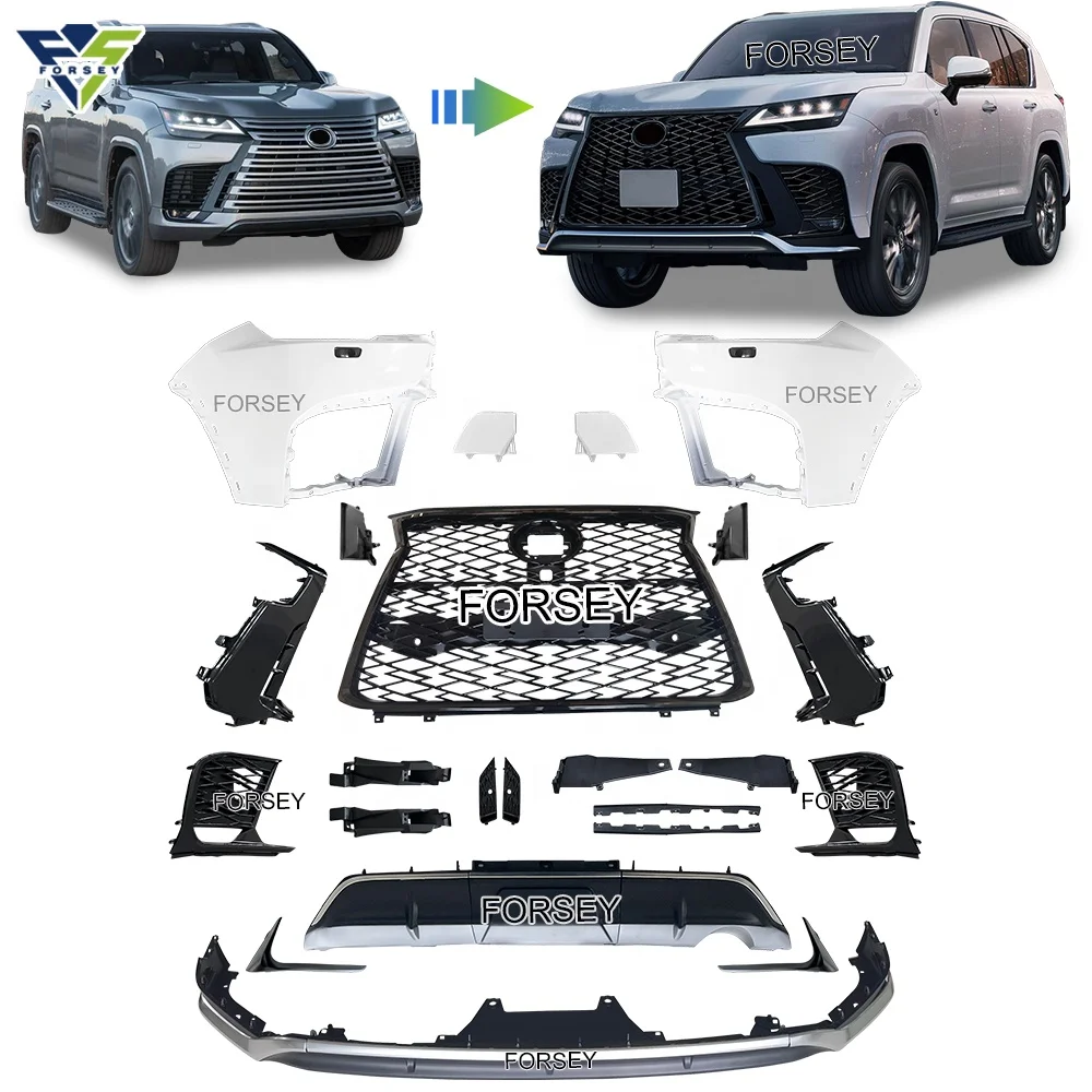 

Обновление Bodykit LX600 F-Sport 2022 года для комплекта кузова L-exus LX600 LX с автомобильными бамперами