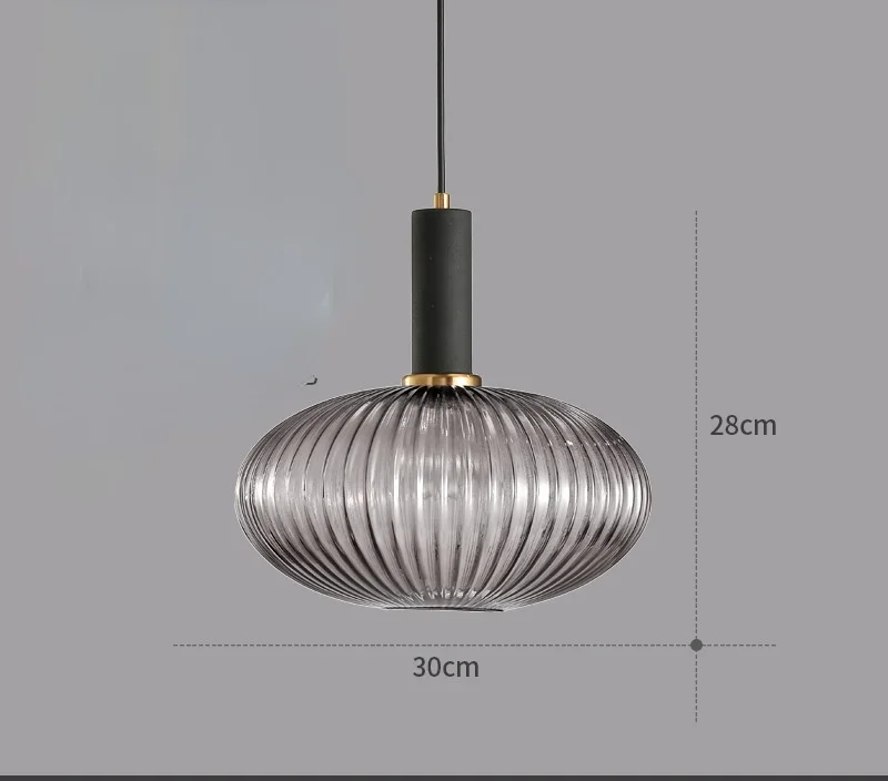 Europa Vintage Kleurrijke Glazen Luxe Hanglamp Verlichting voor Restaurant Eetkamer Slaapkamer Nachtkastje Thuis Plafond Hanglamp