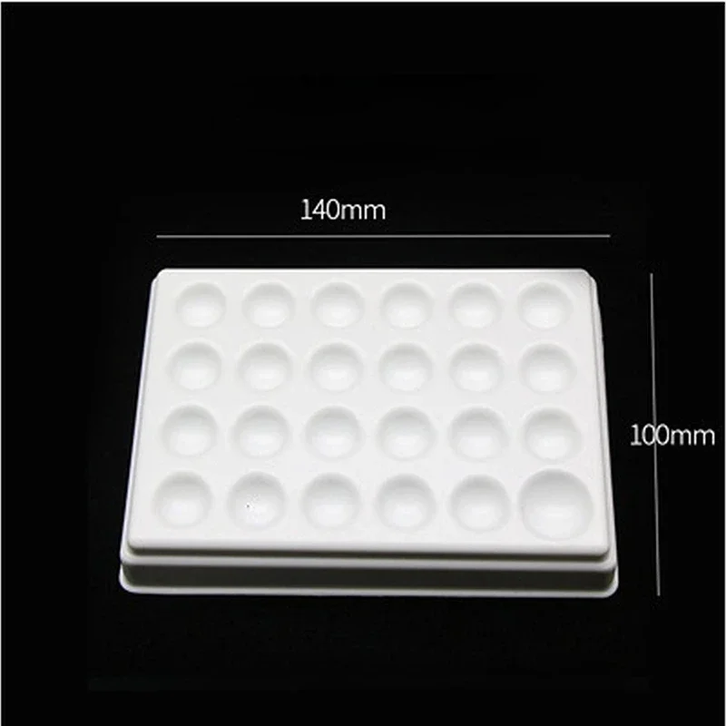 Dental Laboratory Porcelain Watering and Thermal Insulation Moisturizing Porcelain Plate Palette with Tooth Tools