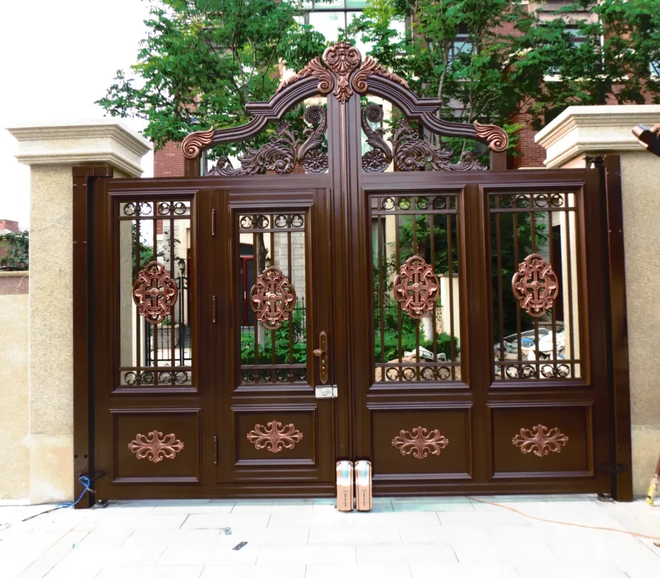 Factory direct garden door automatic door opening machine